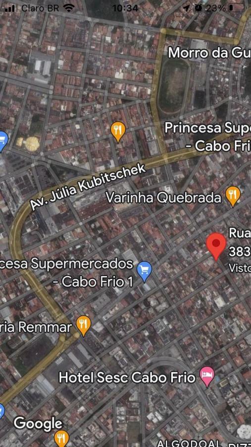 Apartamento A 500M Da Praia Do Forte! Cabo Frio Ngoại thất bức ảnh
